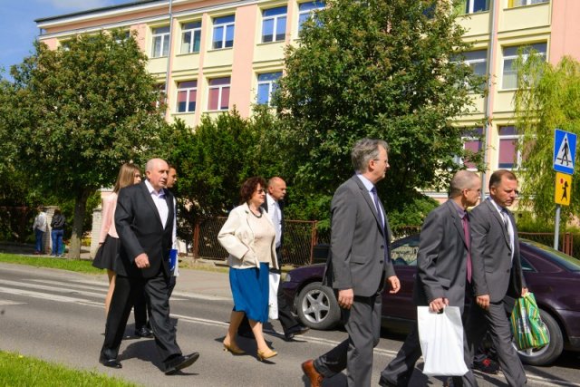 Przemarsz uczestników Jubileuszu 100-lecia Jagiełły
